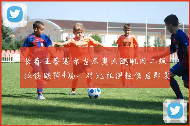 长春亚泰塞尔吉尼奥大腿肌肉二级拉伤缺阵4场，对比祖伊轻伤后即复出